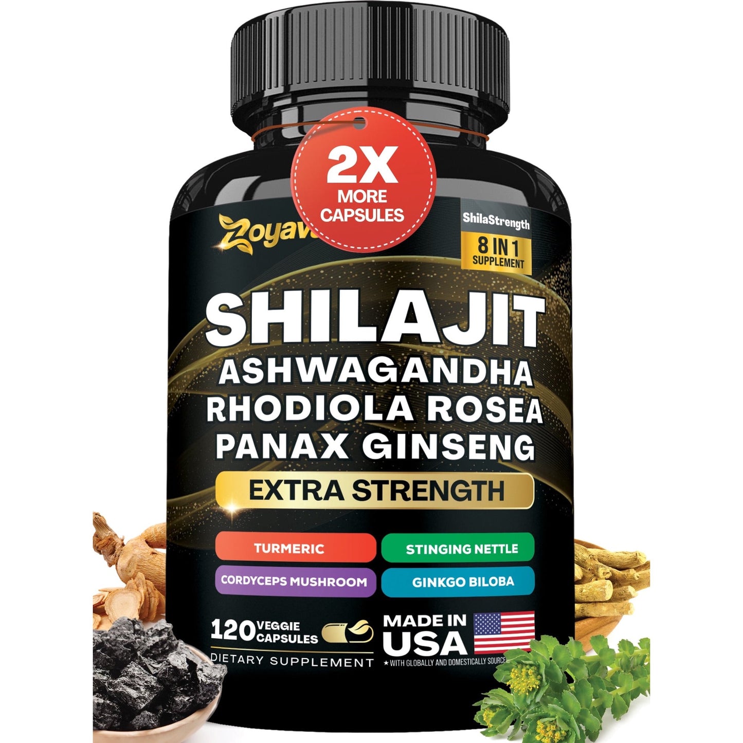 Vita™ Sea Moss 16-in-1 & a FREE Shilajit Vitality Bundle