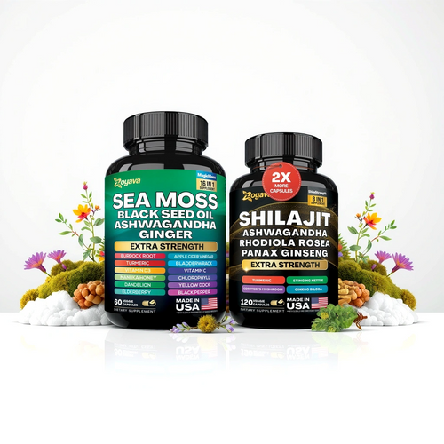Vita™ Sea Moss 16-in-1 & a FREE Shilajit Vitality Bundle