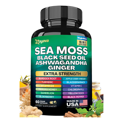 Vita™ Sea Moss 16-in-1 & a FREE Shilajit Vitality Bundle